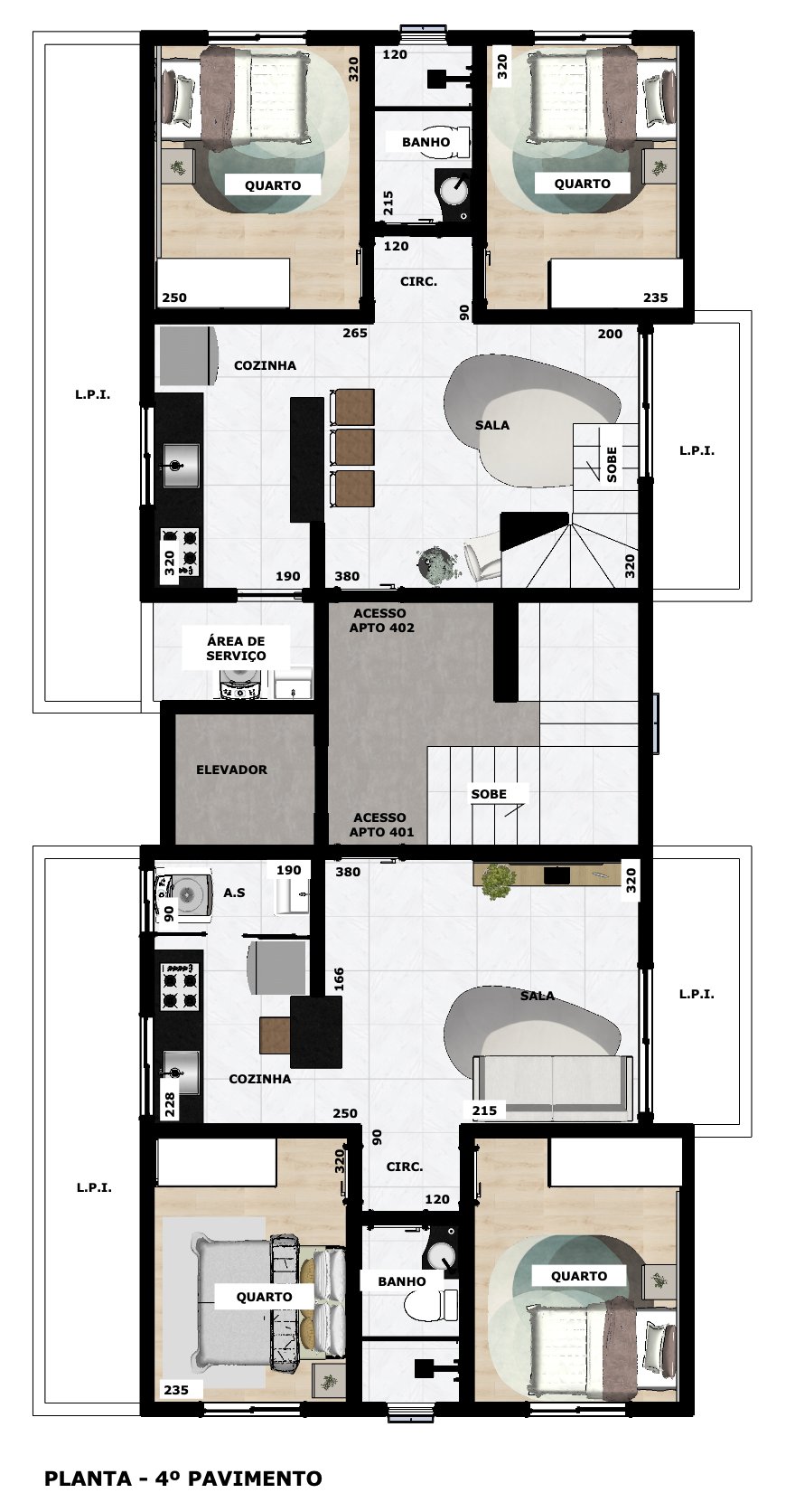 Planta 4º Pavimento