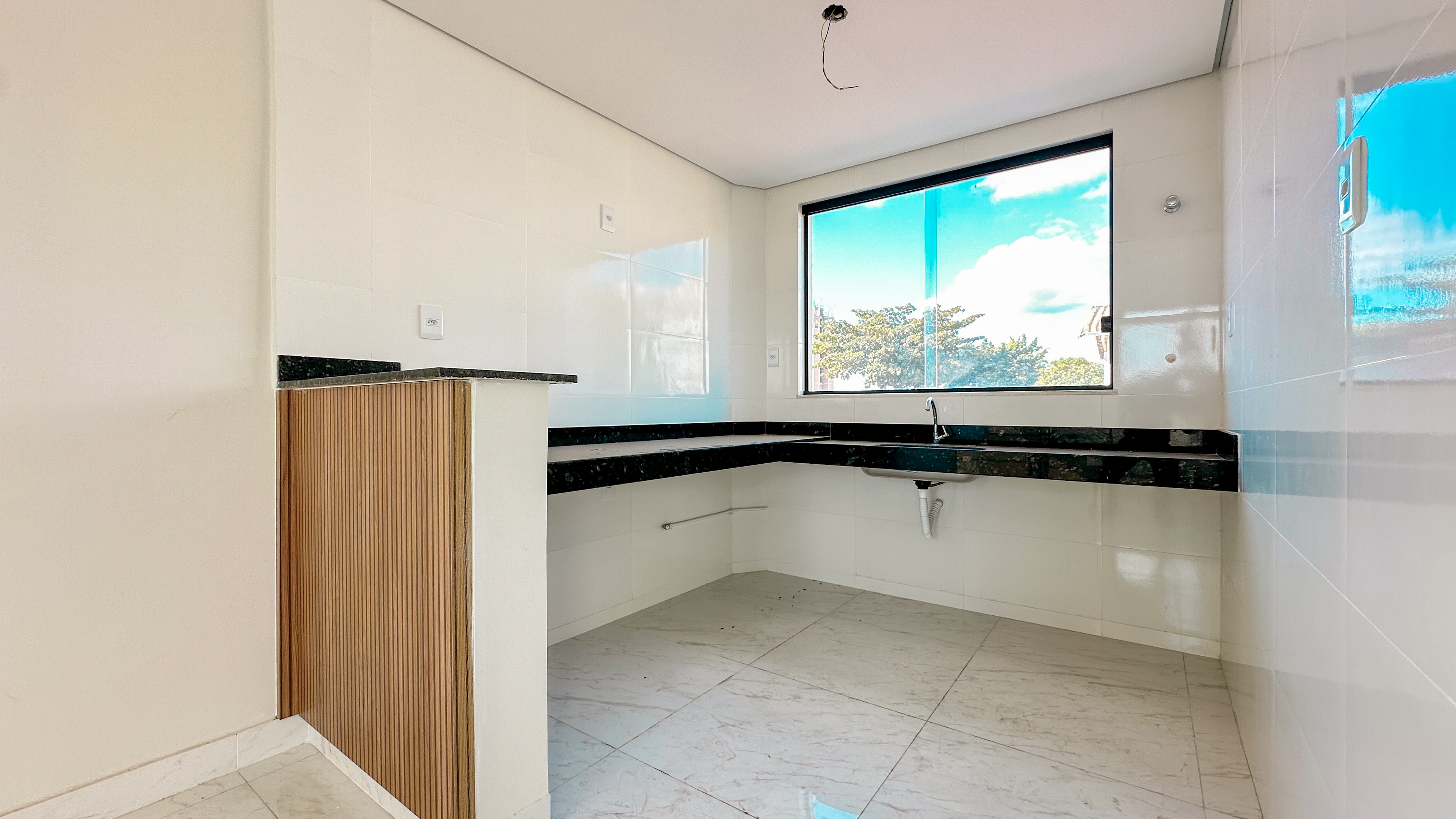 Cozinha bancada em L