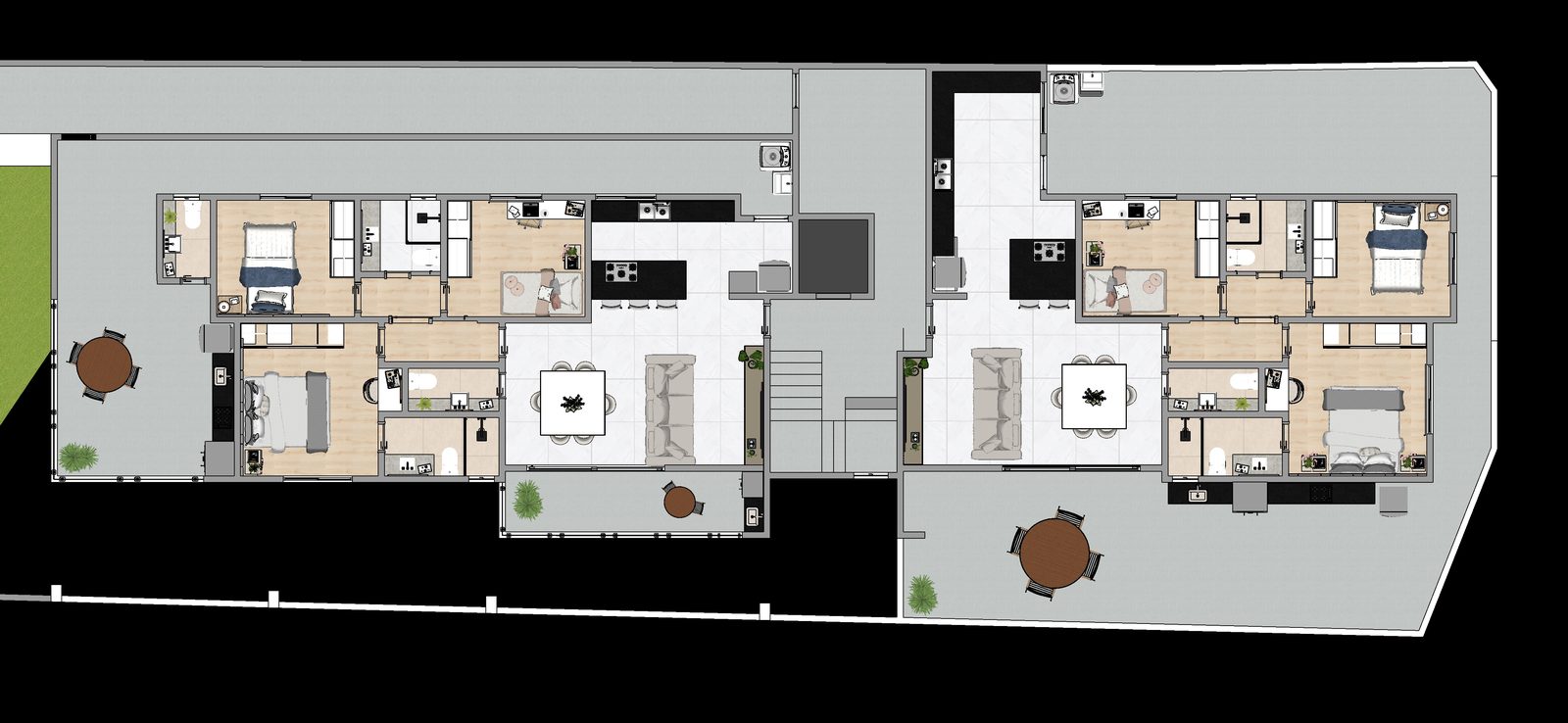 Planta 1º Pavimento - Área Privativa