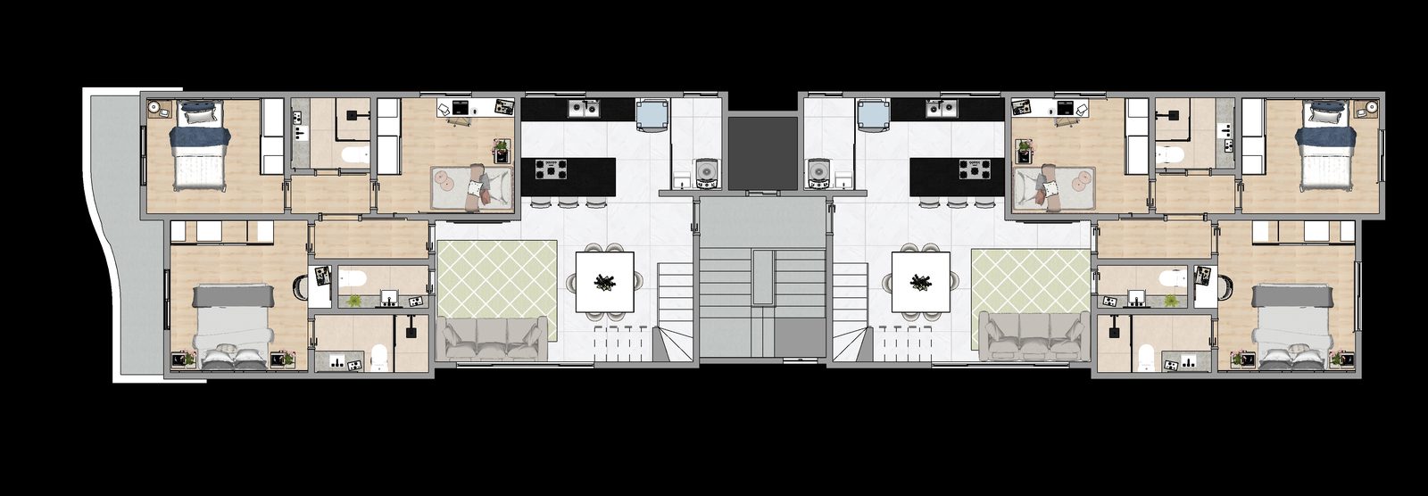 Planta 5º Pavimento - Cobertura Superior