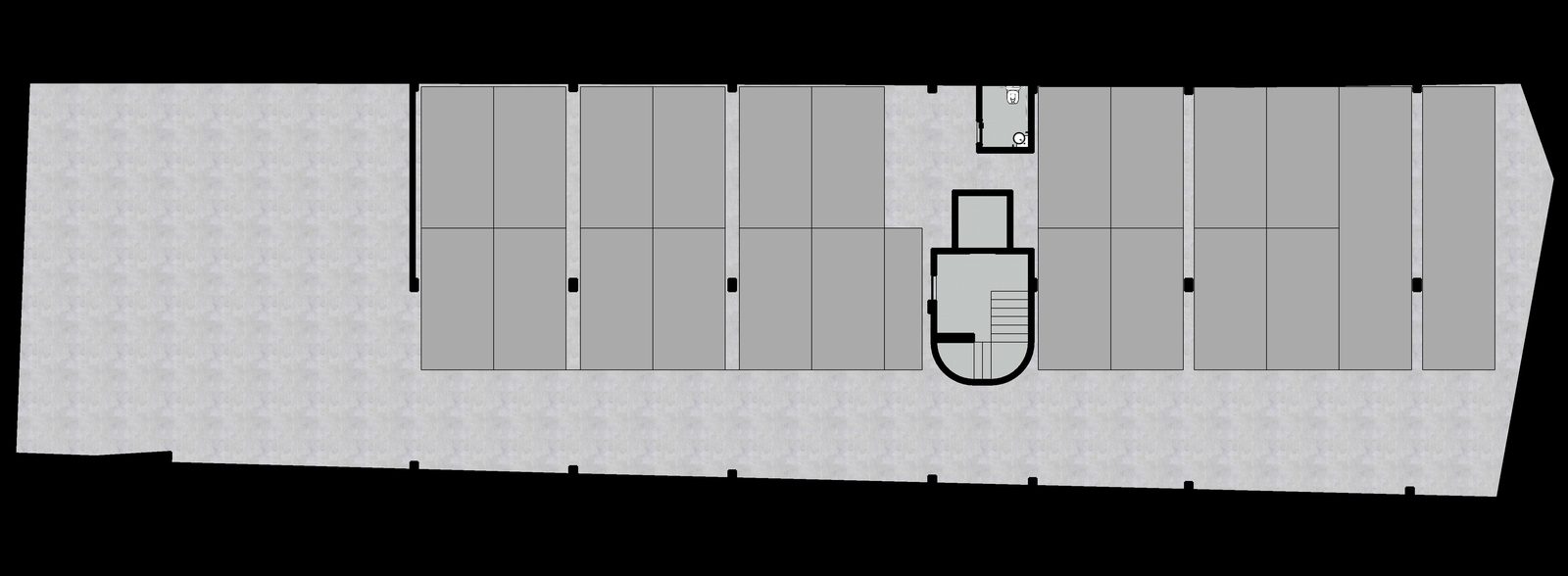 Planta Subsolo - Vagas de Garagem
